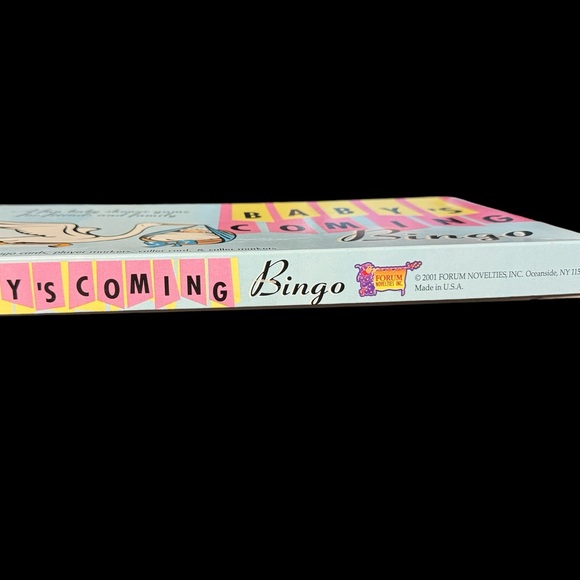 Vintage Baby Bingo Shower Game - Excellent Condition - Picture 2 of 7